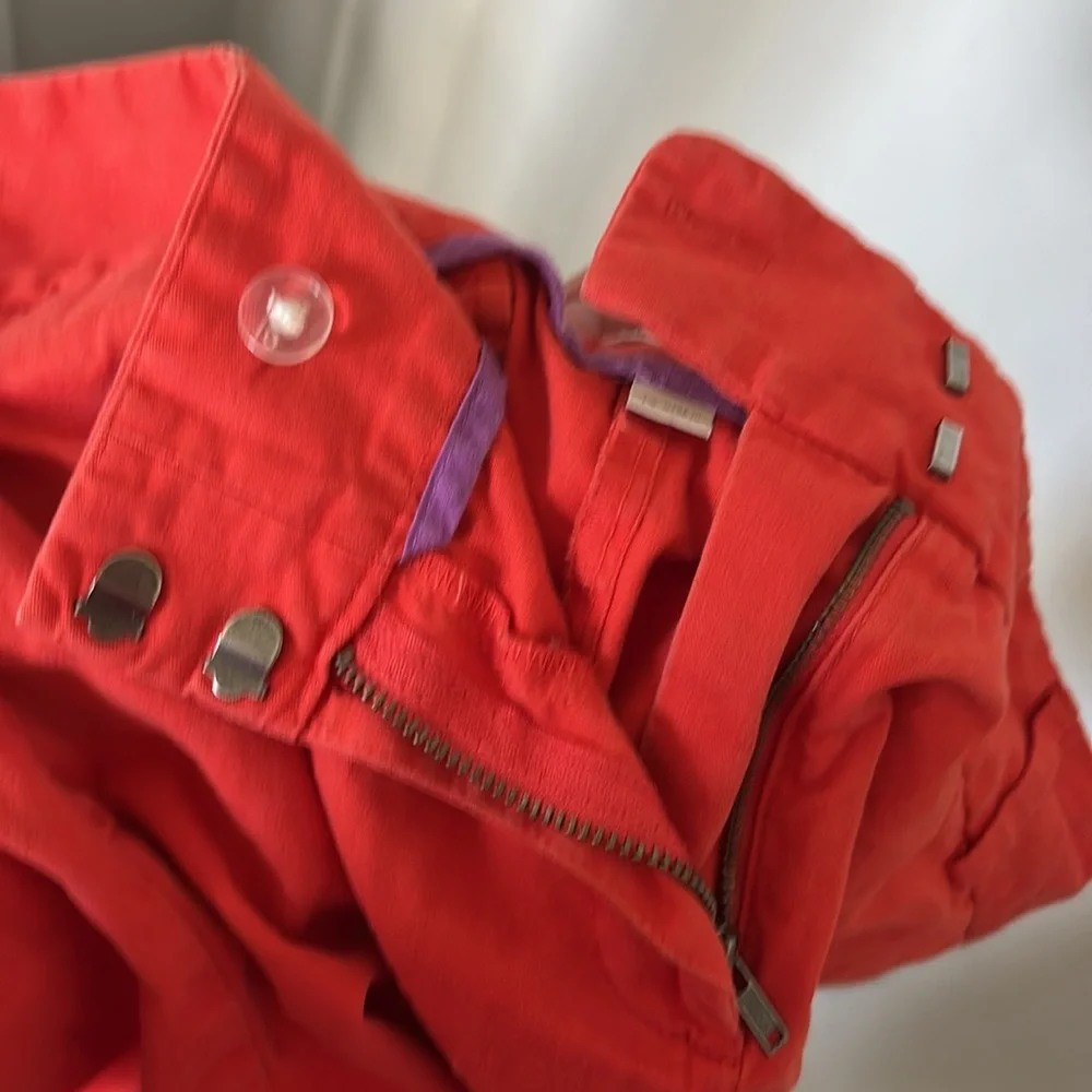 Loft Orange Shorts Sz 12 EUC